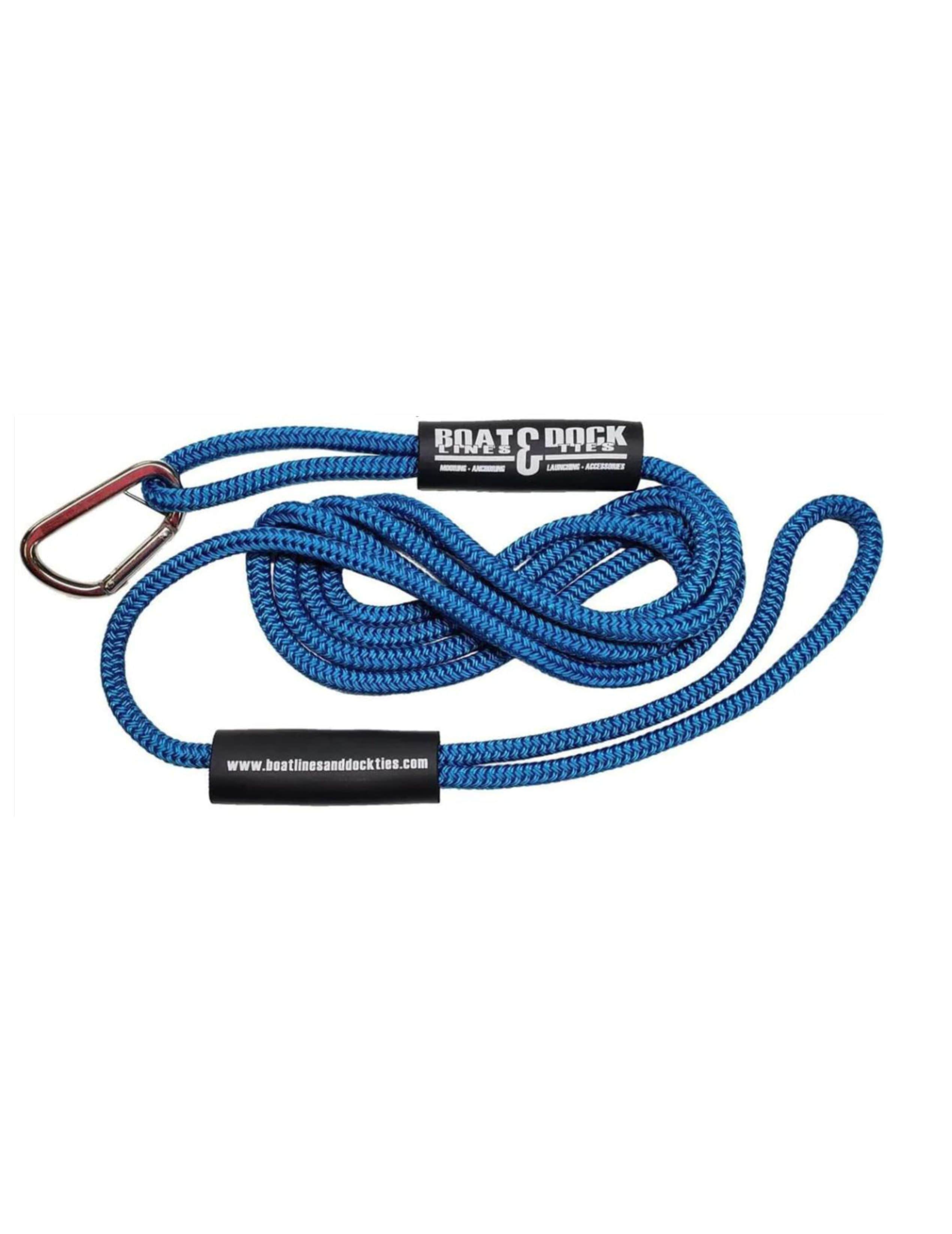 Bungee Boat Rope 25' with Stainless Steel Hook, Heavy Duty Boat