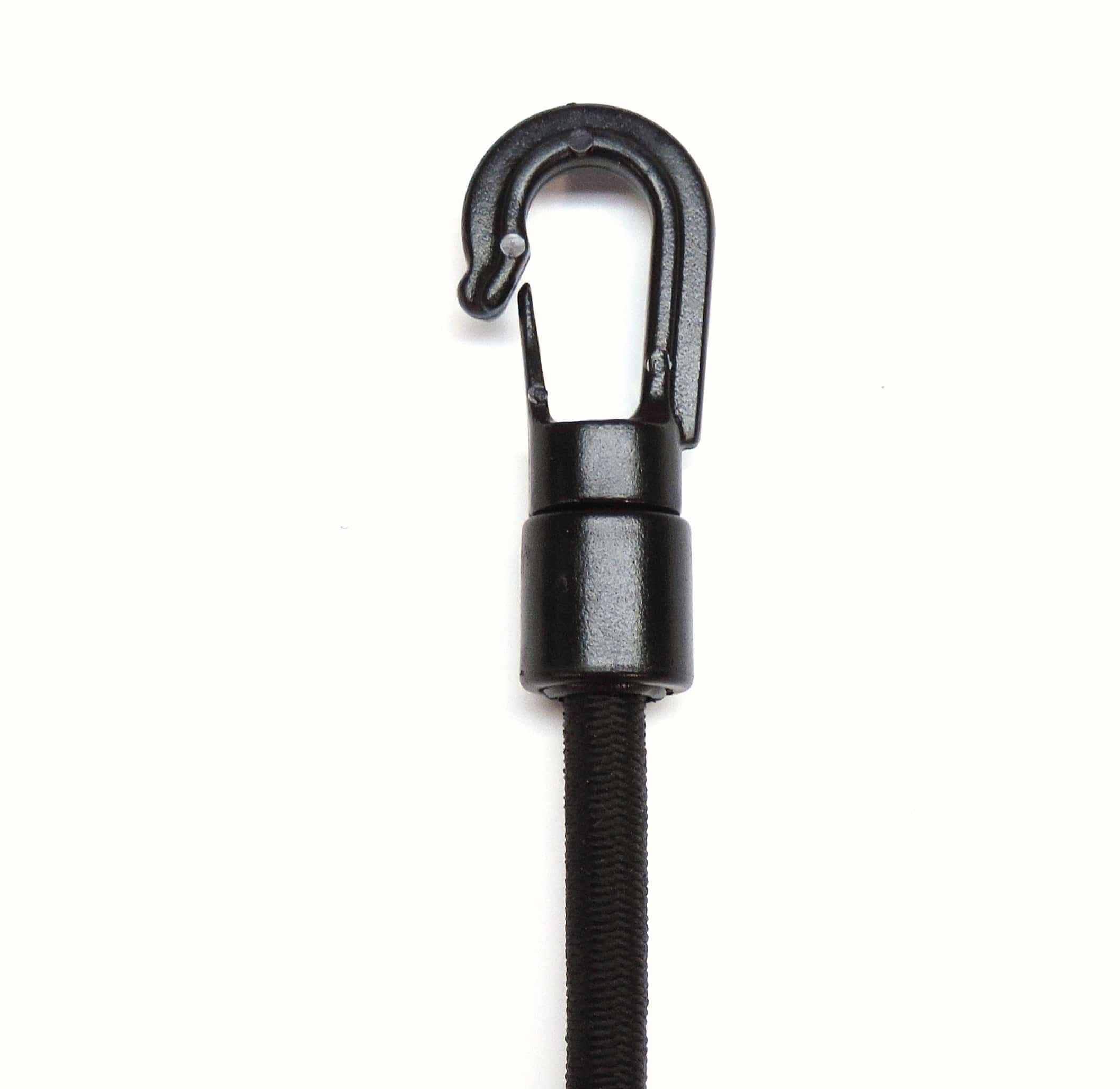 1/4'' Nylon Bungee Shock Cord Hook With Tongue