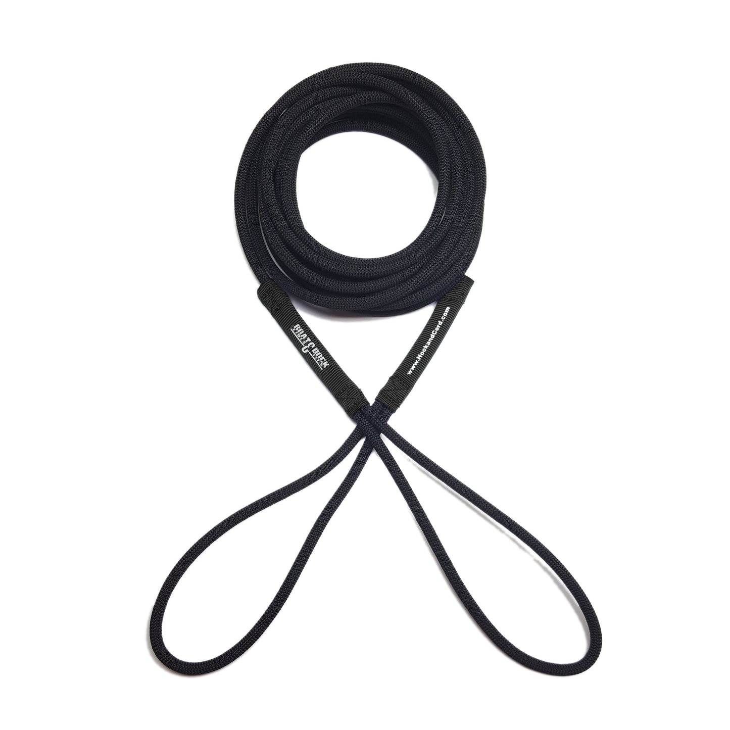 Bungee Boat Rope - Boat Rope Line Bungee Cord, Stretches To Double Relaxed Length, Heavy Duty Boat Line, Used for Launching / Retrieving Boats - USA Made