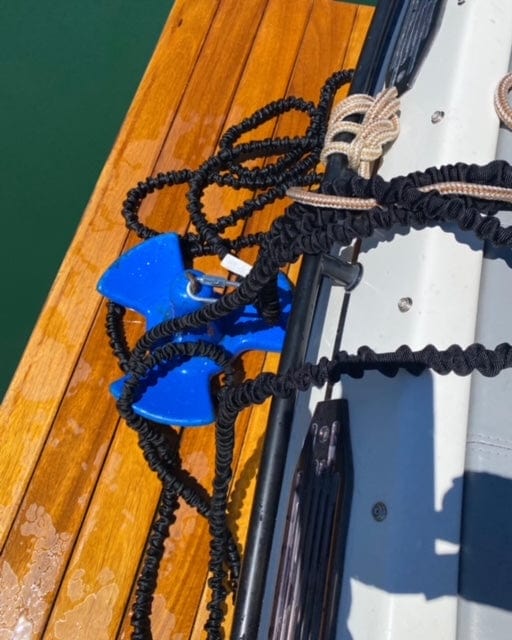 Boat Anchor Bungee Line - Made in USA - Boat Lines & Dock Ties Boat Lines & Dock Ties