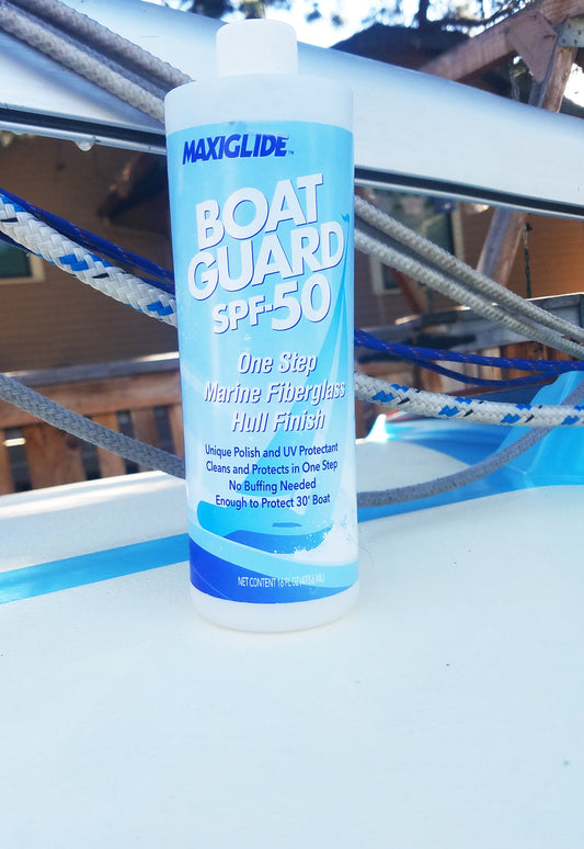 Boat Guard On Step Marine Fiberglass Hull Finish - by Maxiglide - MADE in USA