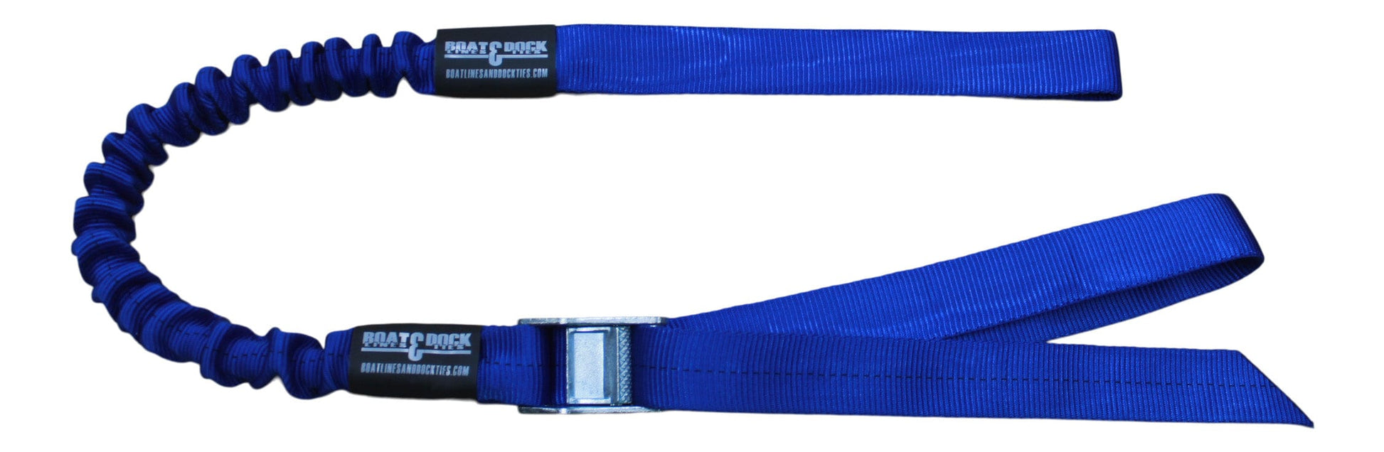 The Original Adjustable Bungee Dock Tie - 2 Looped Ends - Made in USA - Boat Lines & Dock Ties Boat Lines & Dock Ties
