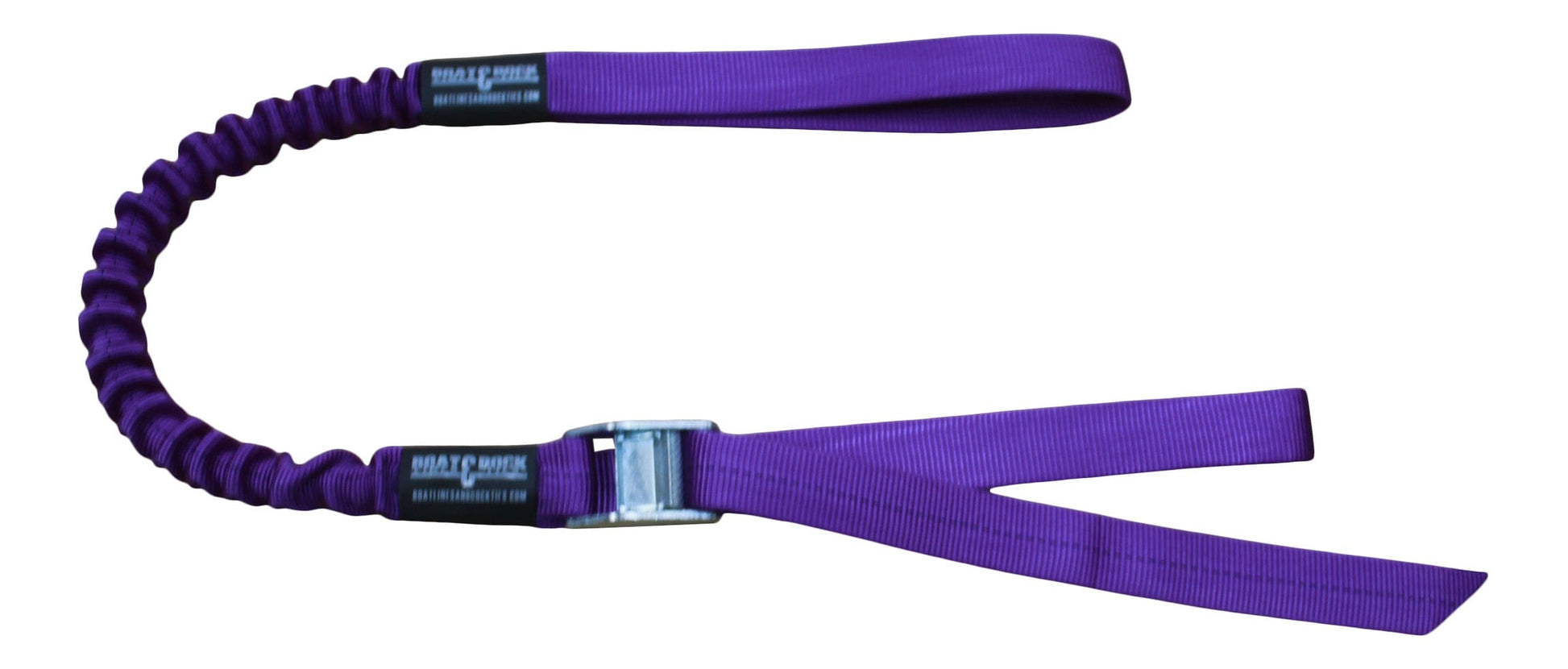 The Original Adjustable Bungee Dock Tie - 2 Looped Ends - Made in USA - Boat Lines & Dock Ties Boat Lines & Dock Ties