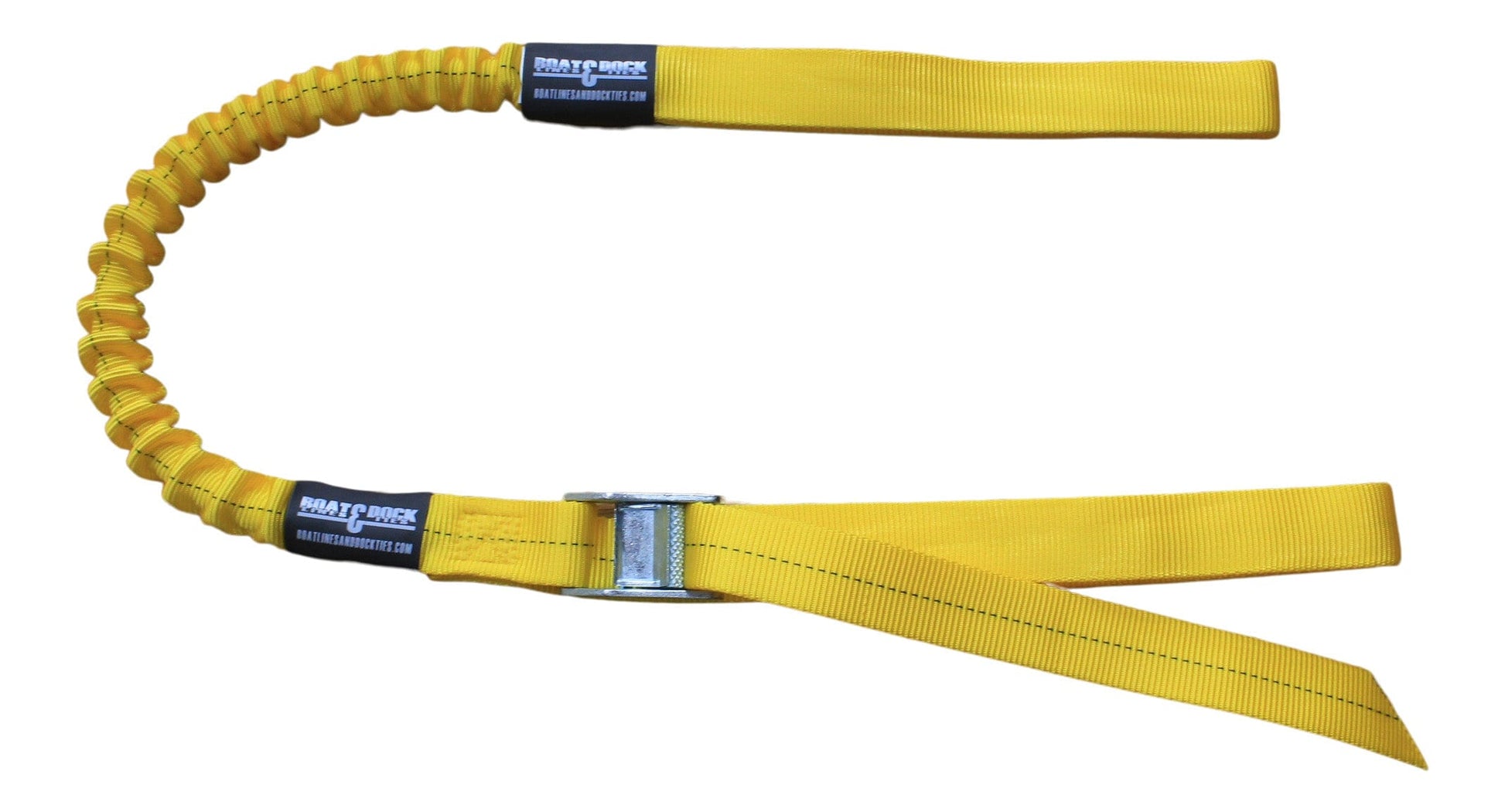 The Original Adjustable Bungee Dock Tie - 2 Looped Ends - Made in USA - Boat Lines & Dock Ties Boat Lines & Dock Ties