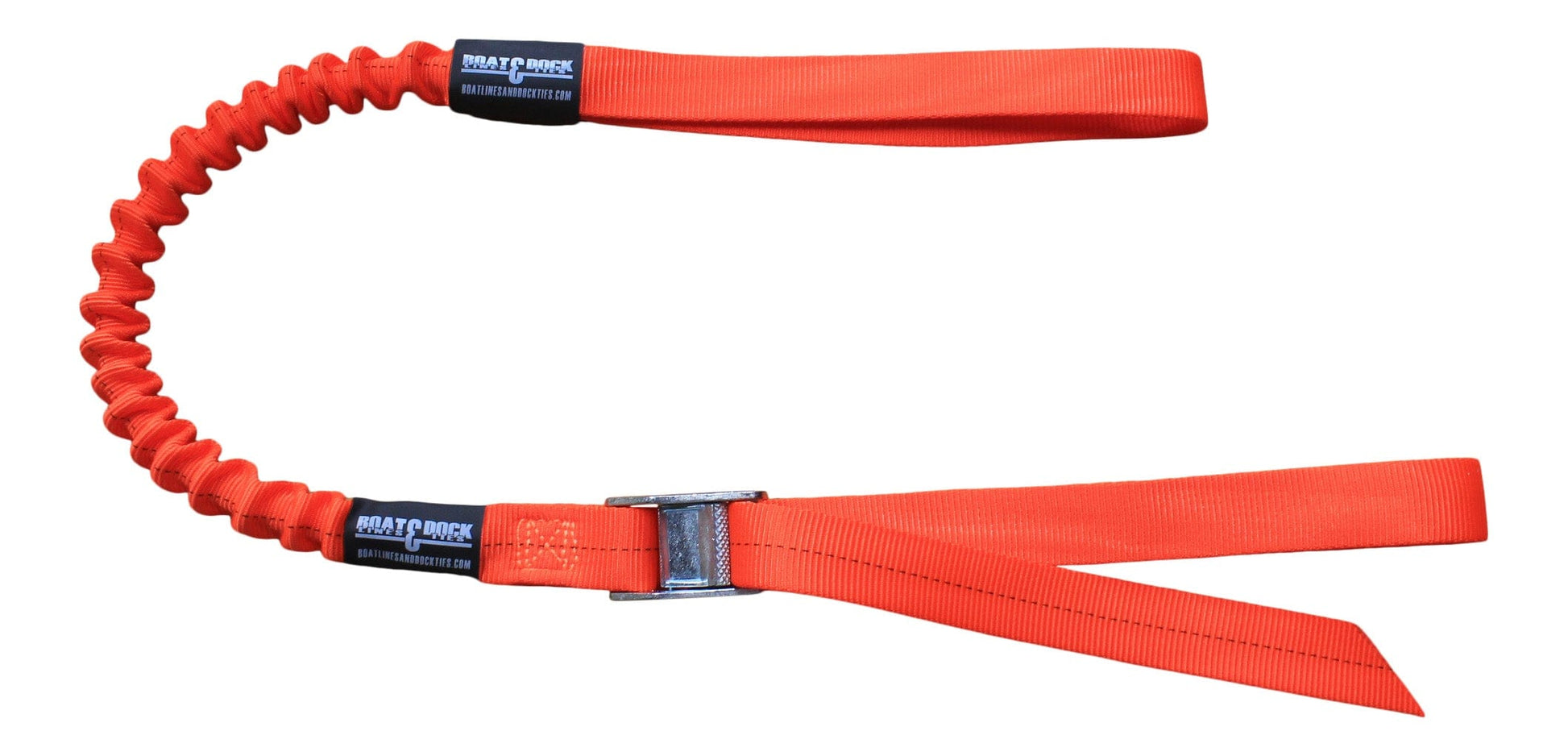The Original Adjustable Bungee Dock Tie - 2 Looped Ends - Made in USA - Boat Lines & Dock Ties Boat Lines & Dock Ties