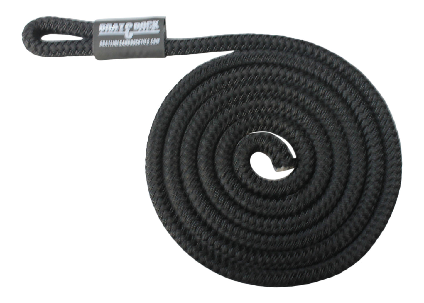 Double Braided Nylon Rope Small Loop Fender Bumper Line, Made in USA- 2 pack - Boat Lines & Dock Ties Boat Lines & Dock Ties