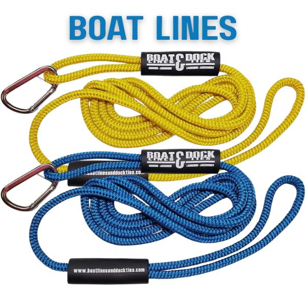 Boat Ropes – Dock Lines | Boat Lines & Dock Ties