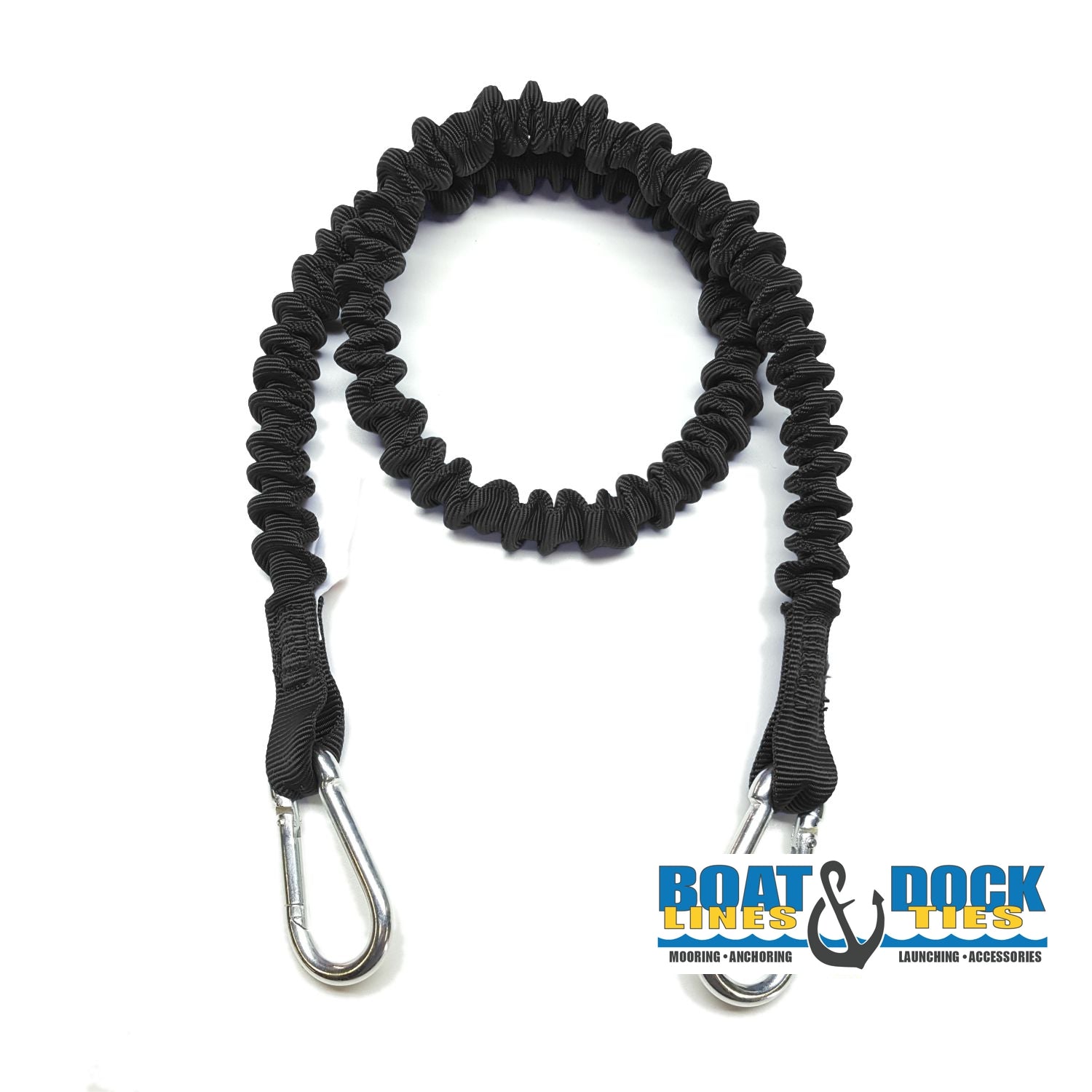 Custom Length 9mm (3/8) Boat Dock Tie Cords with 2 Hooks – Boat Lines &  Dock Ties