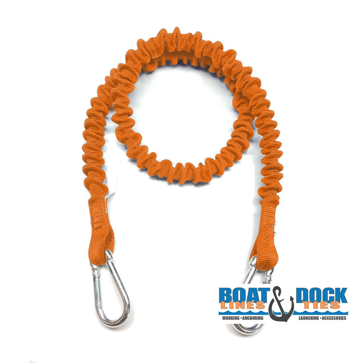 Custom Length 9mm (3/8") Boat Dock Tie Cords with 2 Hooks