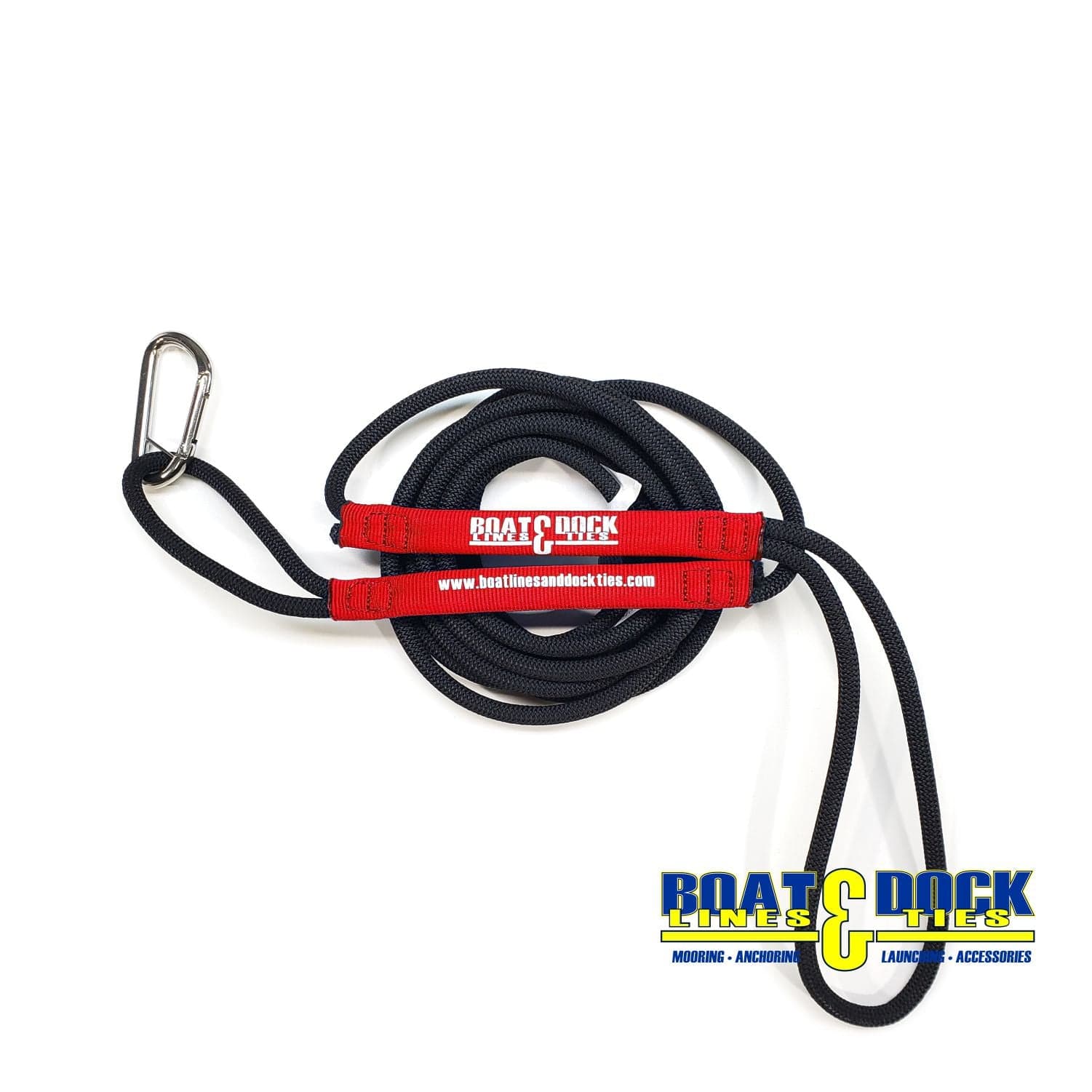 Bungee Boat Rope 25' with Stainless Steel Hook, Heavy Duty Boat Line, – Boat  Lines & Dock Ties