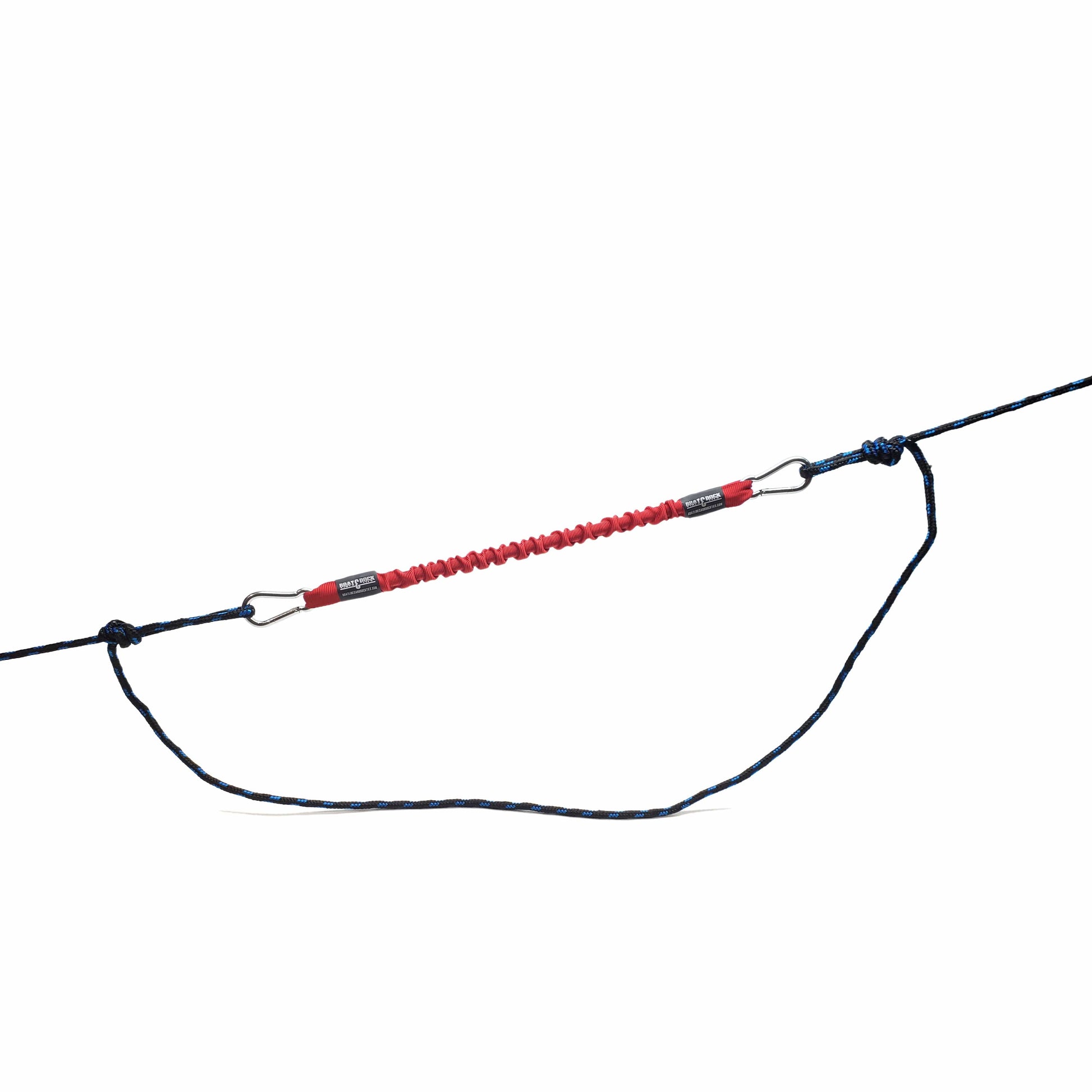 Bungee Snubber Dock Tie Line - With Stainless Steel Hooks - 1 per pack –  Boat Lines & Dock Ties