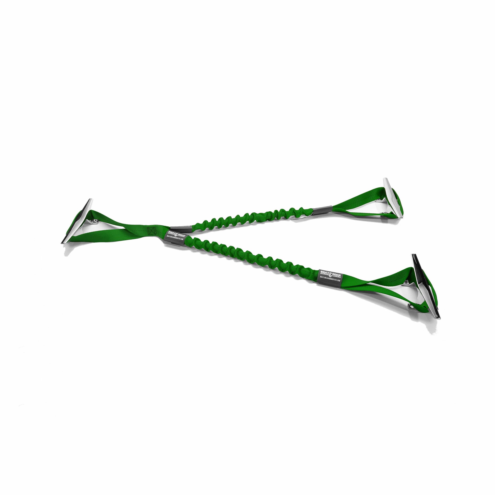 Wake Defender -3 Point Dock Attachment System - 3 Loop Ends - Boat Lines & Dock Ties Boat Lines & Dock Ties 24 Inch / Green