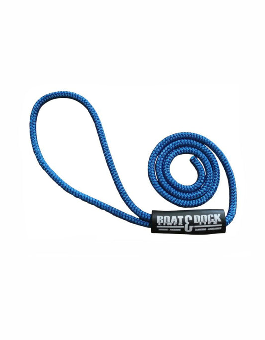 Boat Dock Fender Line - Premium Double Braided Nylon Rope, Made in USA- 2 pack - Boat Lines & Dock Ties Boat Lines & Dock Ties