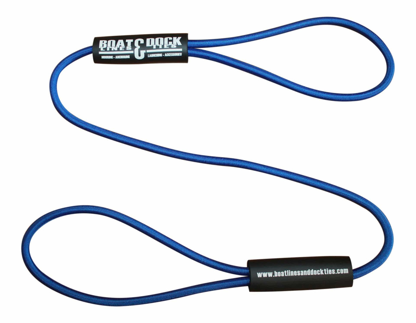 Basic Bungee Boat Dock Ties with Floats - 2 pair pack - Boat Lines & Dock Ties Boat Lines & Dock Ties 36 Inch / Blue