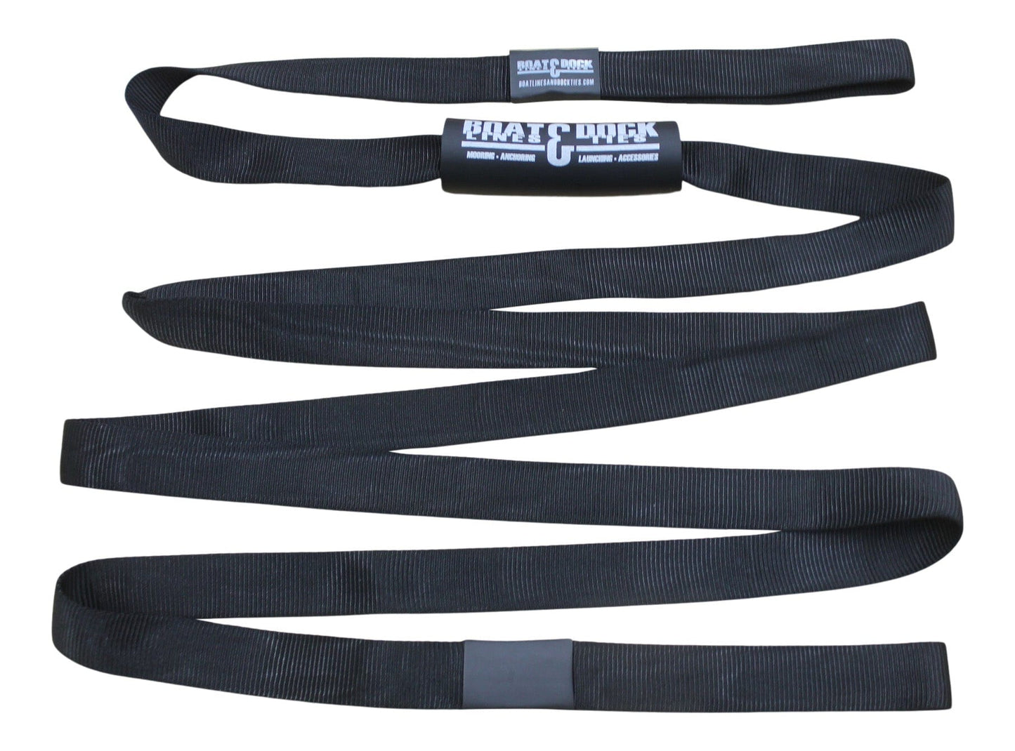 PWC Anchor Strap - Designed to Attach To Your Off Shore Anchor - Boat Lines & Dock Ties Boat Lines & Dock Ties 10 Feet / Black