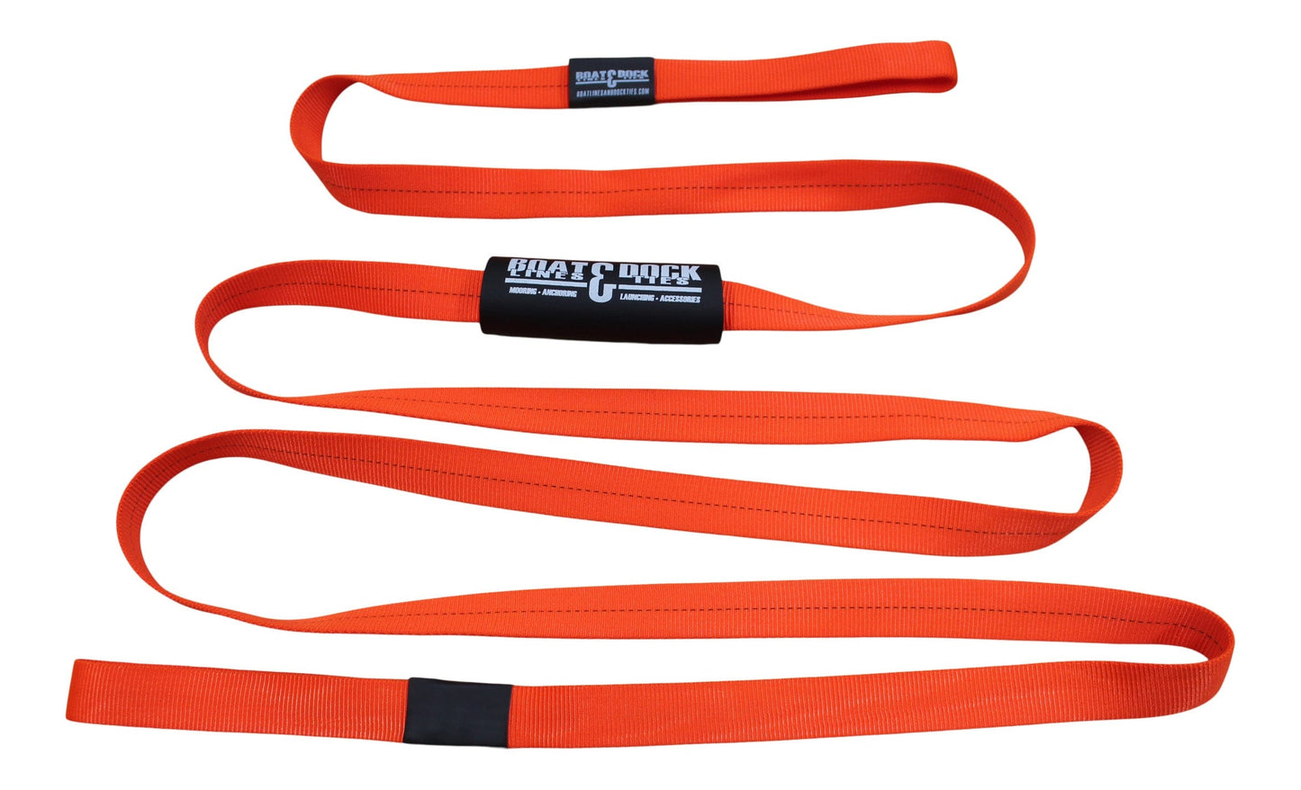 PWC Anchor Strap - Designed to Attach To Your Off Shore Anchor - Boat Lines & Dock Ties Boat Lines & Dock Ties 10 Feet / Orange