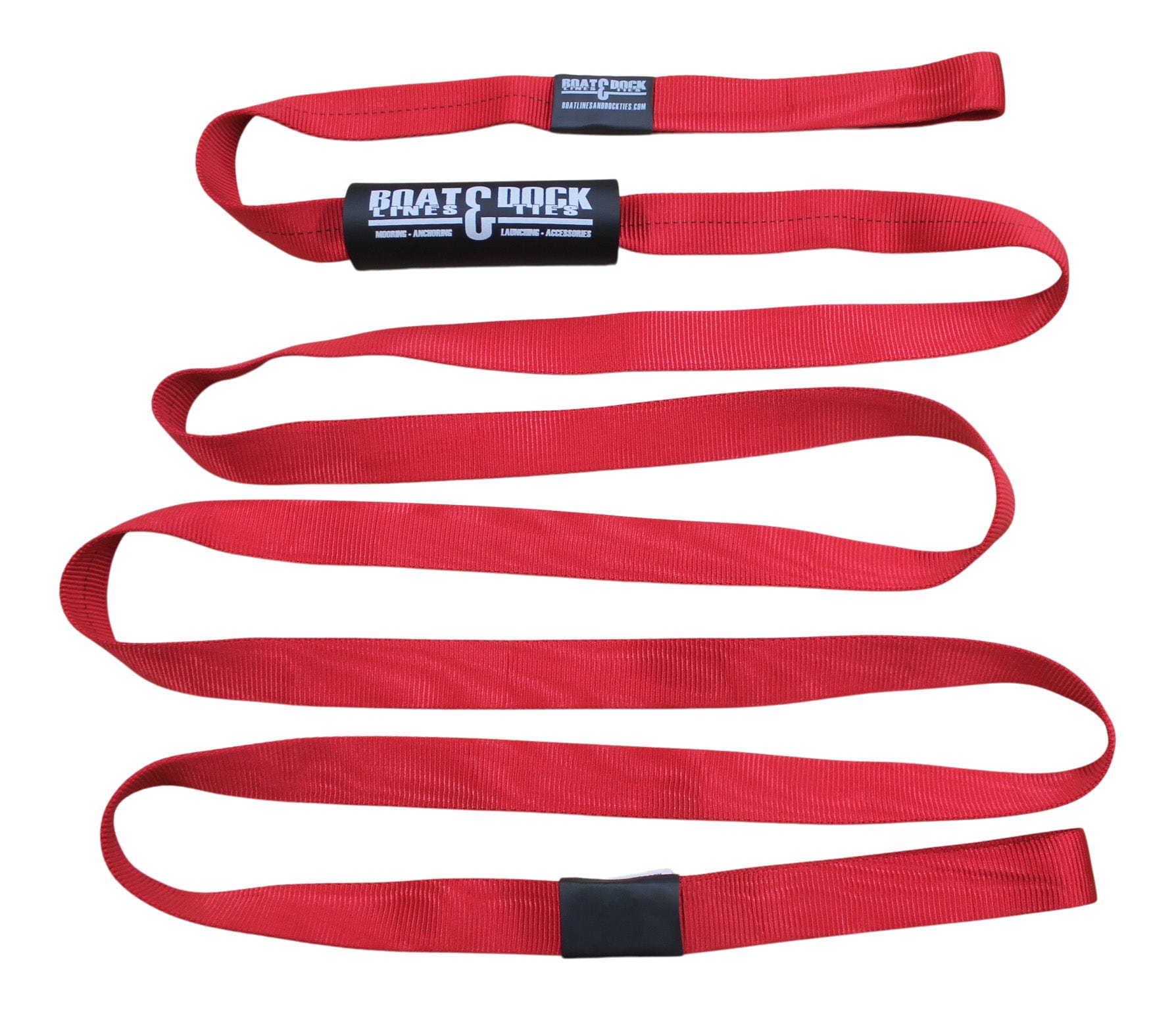 PWC Anchor Strap - Designed to Attach To Your Off Shore Anchor - Boat Lines & Dock Ties Boat Lines & Dock Ties 10 Feet / Red